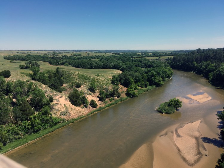 Looking Downstream from Cowboy Bridge